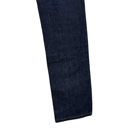 Everlane High Rise Straight Leg Rigid Dark Blue Wash Jeans Denim 30 30x32 - Picture 12 of 15